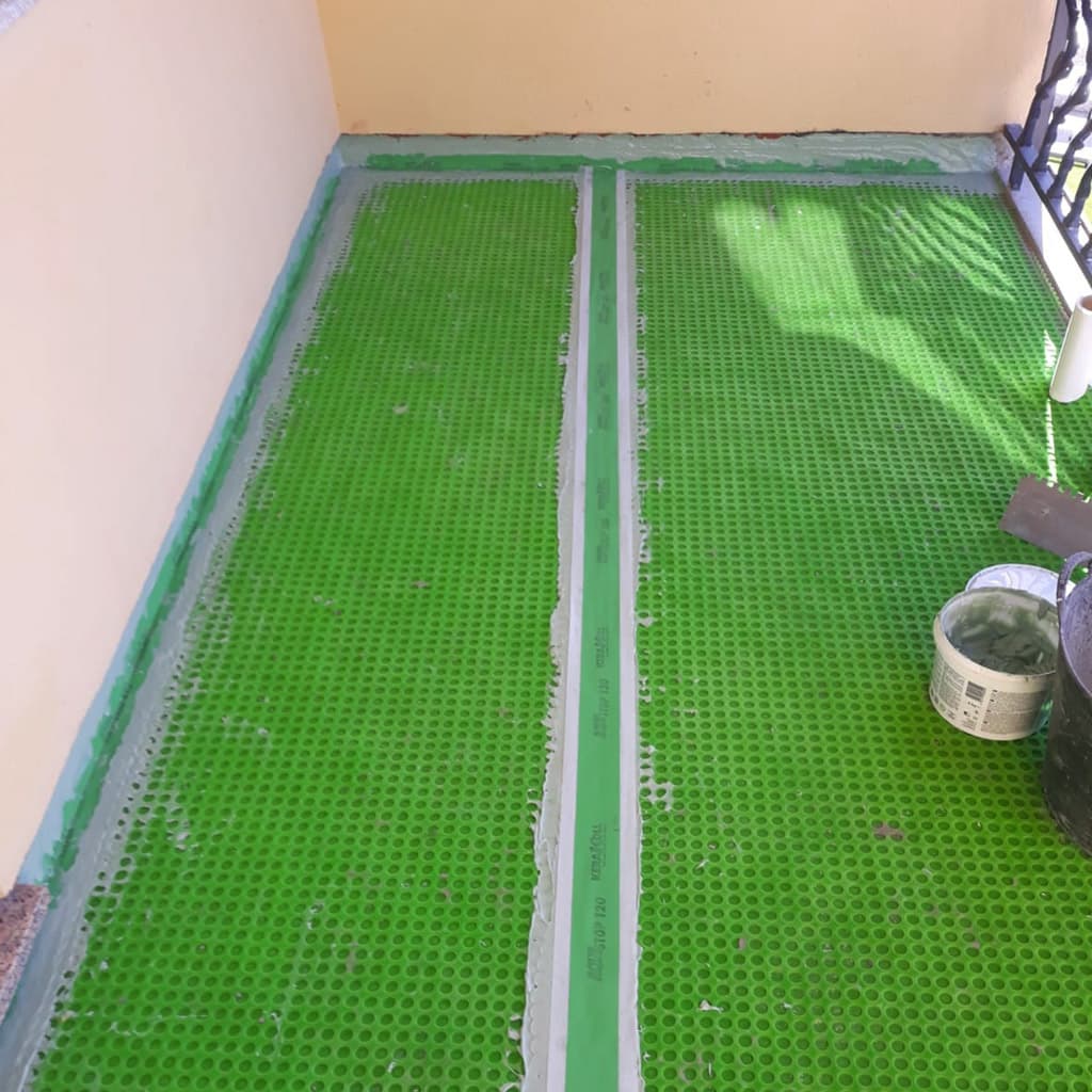 Impermeabilización de patios y terrazas